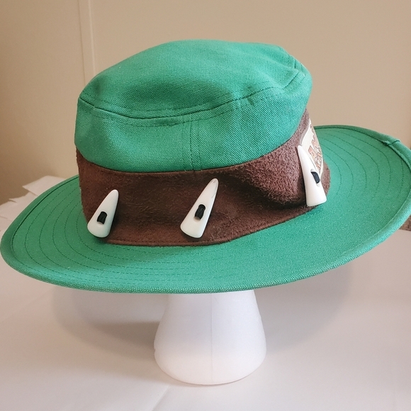 DISNEY PARKS WALT DISNEY WILDLIFE SAFARI HAT. YOUTH. GREEN - Picture 5 of 12